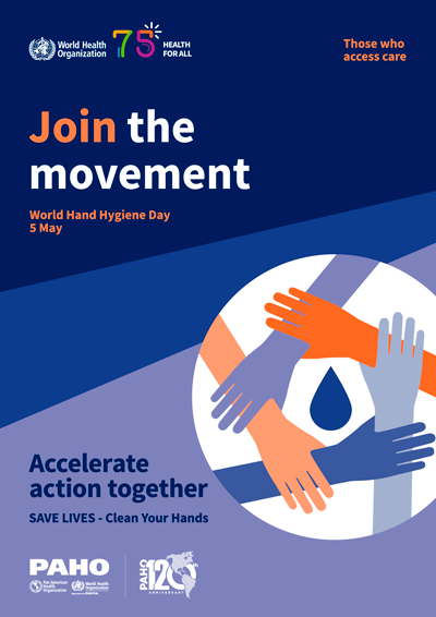 World Hand Hygiene 2023 - Access care poster web