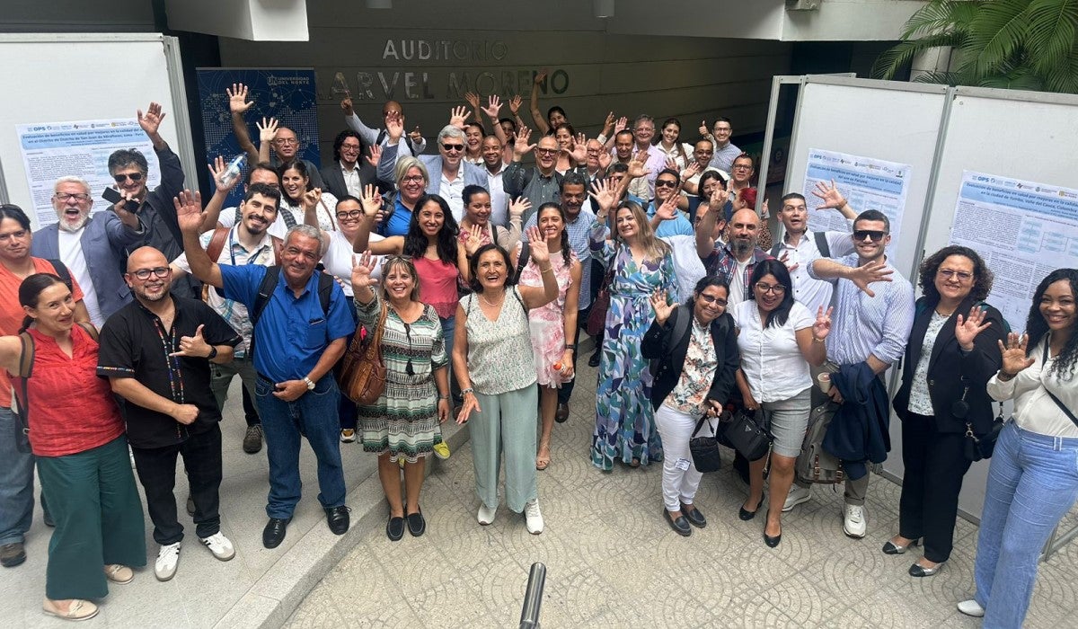 Memorias de primer encuentro presencial del Grupo Experto Regional en AirQ+ organizado por la OPS en Barranquilla Colombia, entre el 3 y 6 de octubre de 2023. Fuente: OPS