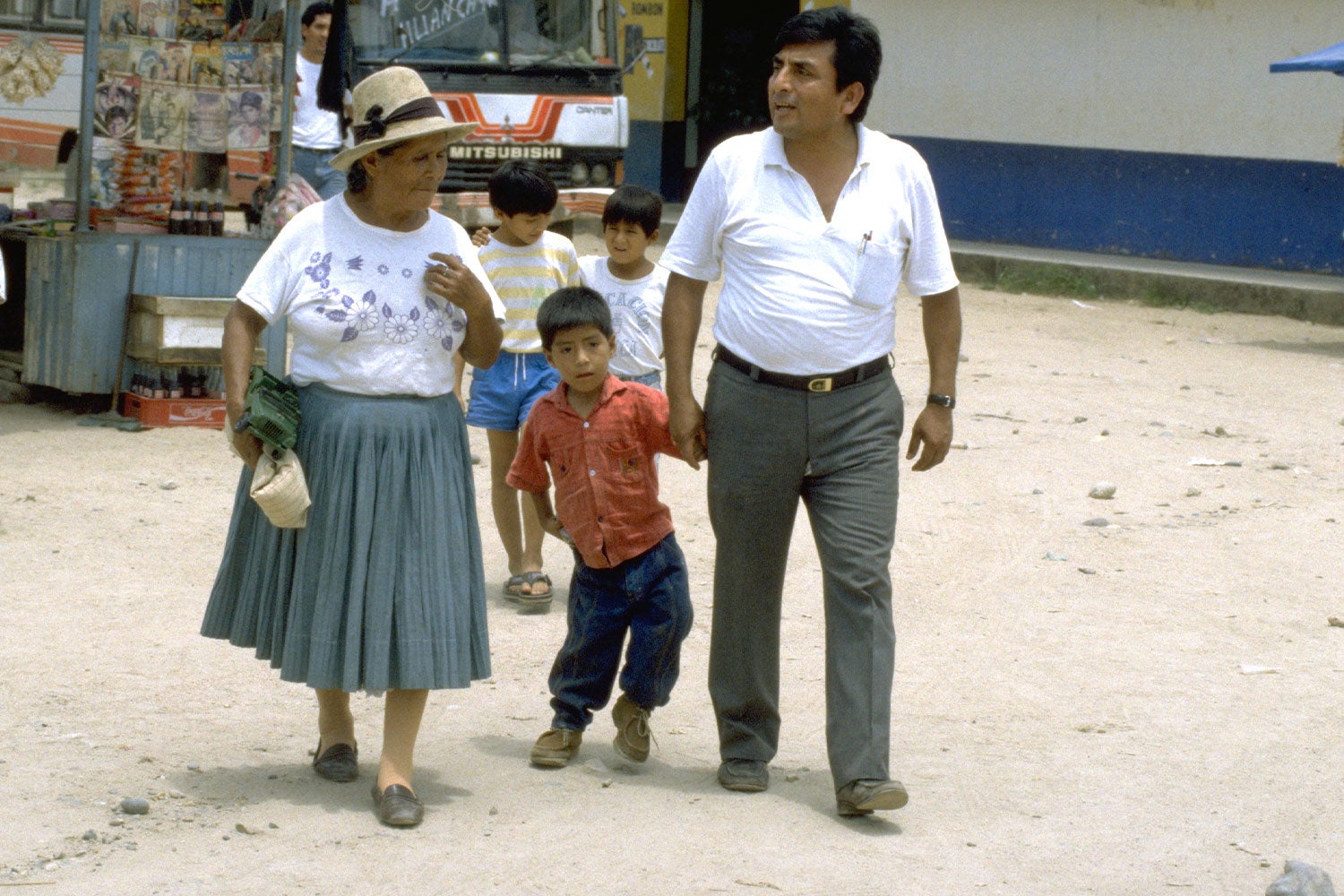 Luis Fermín Tenorio Cortez, the last case of polio in the Americas, in 1994 © WHO.
