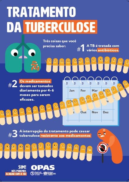 Cartaz - Dia mundial da tuberculose 2024