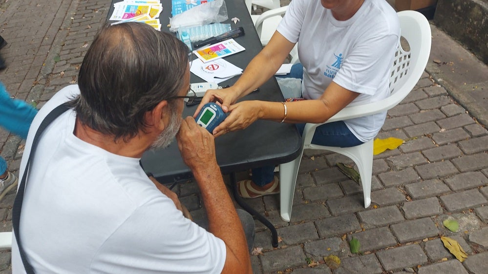 Medición con Cooximetro