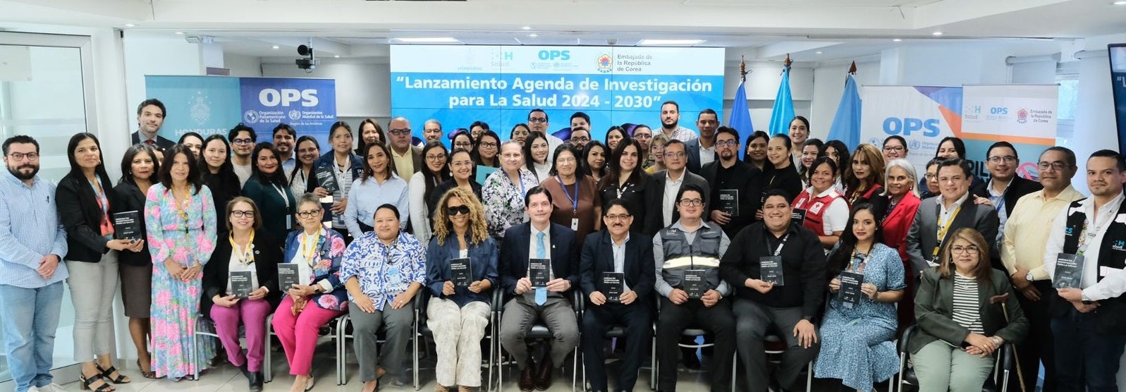 Asistentes al lanzamiento de la Agenda de Investigación