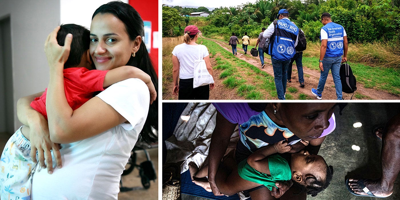 collage of images of people of the Americas of various ages and ethnicities