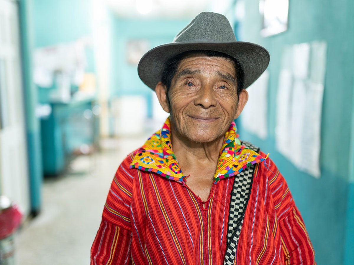 hombre con sombrero, Guatemala