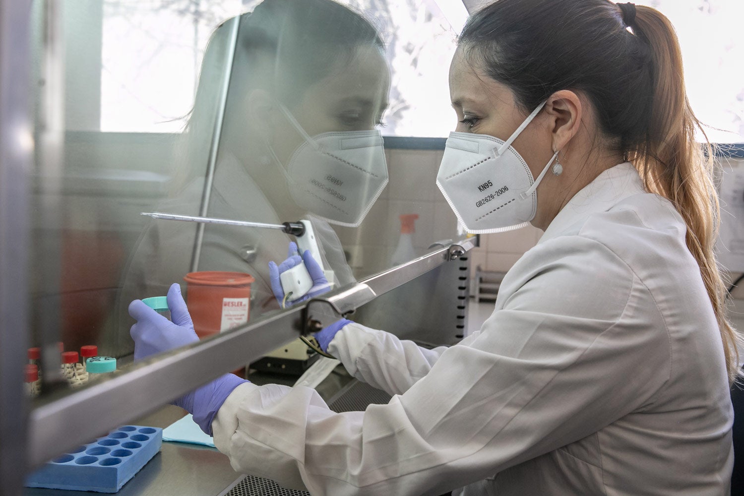 Doctora Cristina Lema,  Servicio de Neurovirosis del Departamento de Virología del Instituto Malbrán.