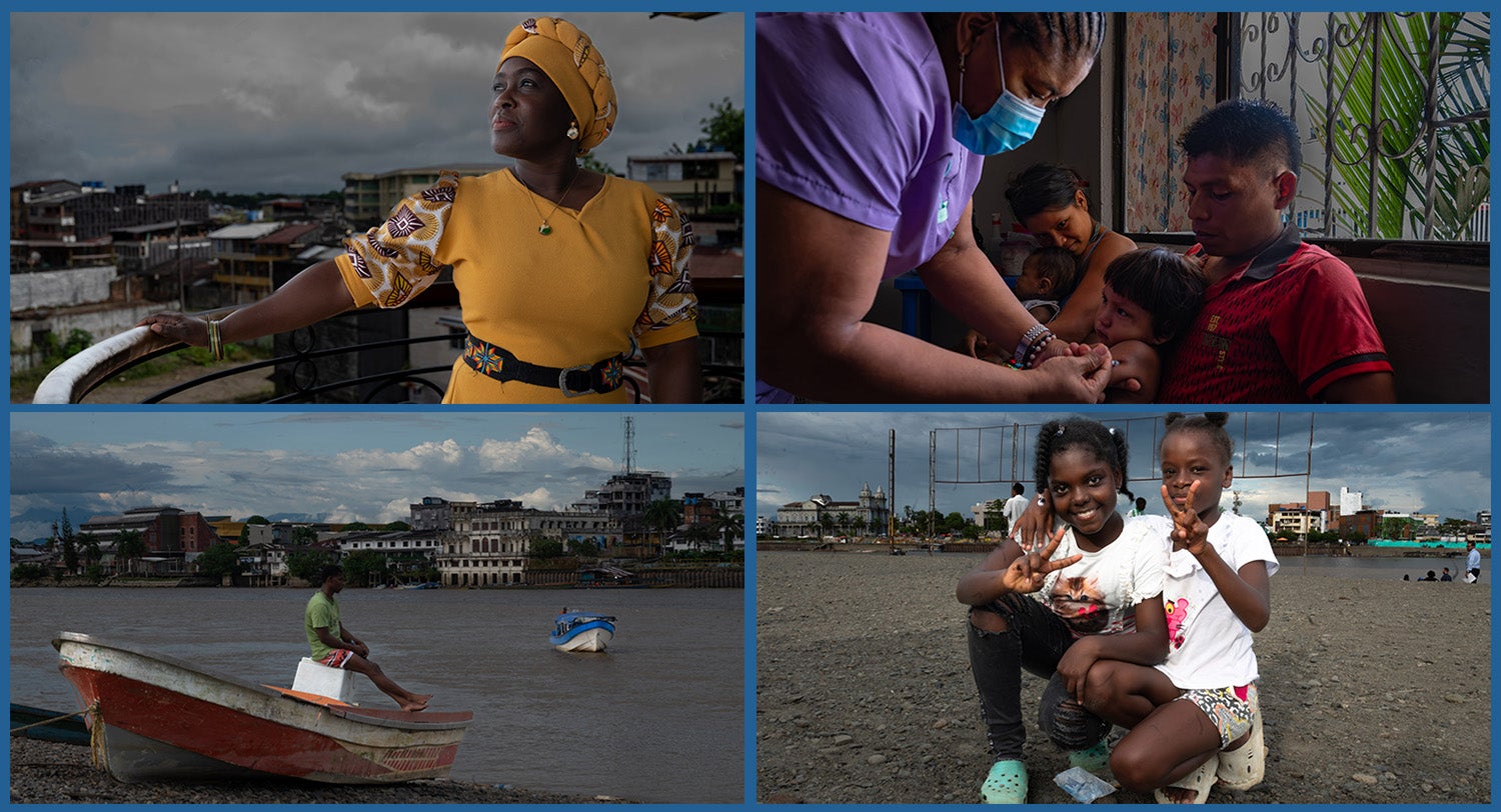 mosaico de imagenes de colombia