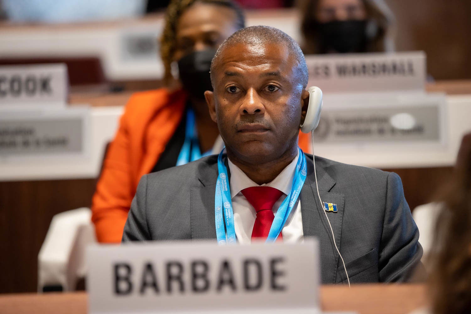 Ministro de Salud y Bienestar de Barbados, Ian Gooding-Edghill