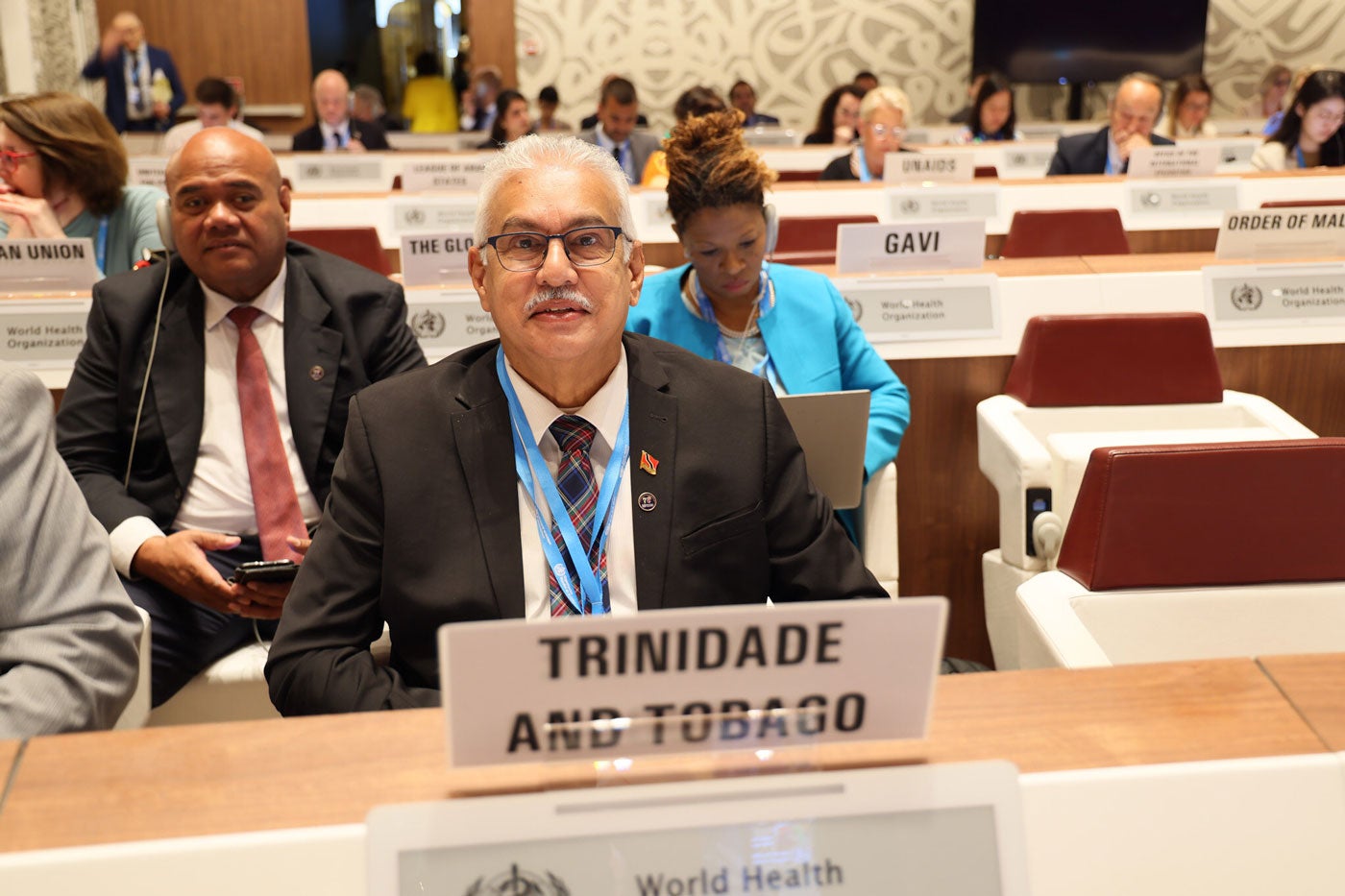  Minister of Health of Trinidad and Tobago, Terrence Deyalsingh