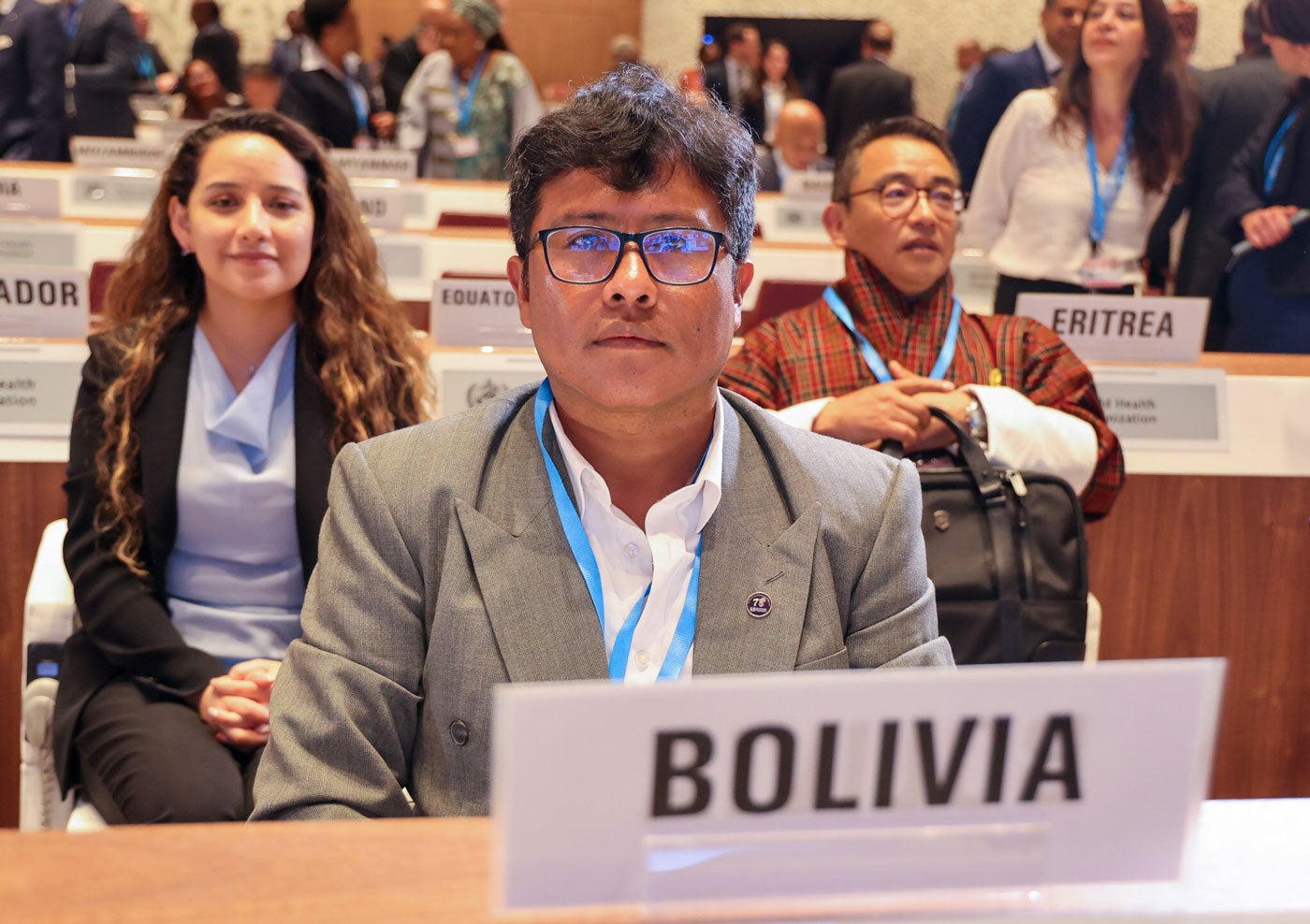 Ministerio de Salud y Deportes del Estado Plurinacional de Bolivia, doctor Vladimir Choquevillca