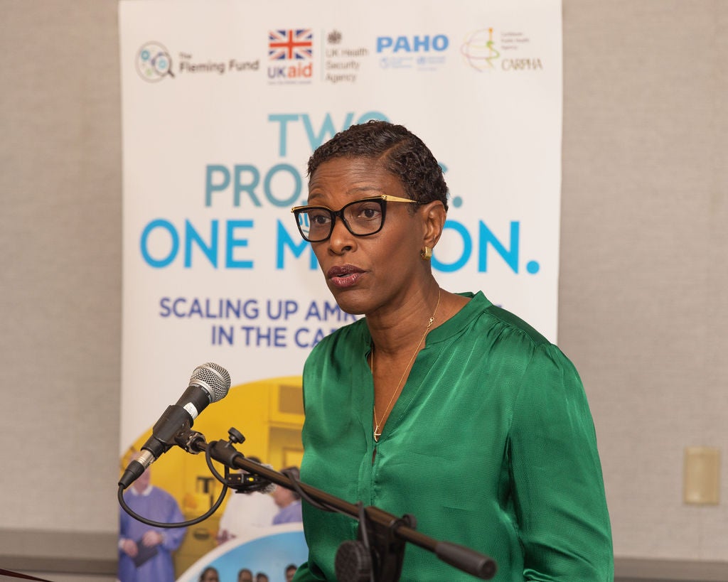 Dr. Rhonda Sealey-Thomas, Assistant Director of the Pan American Health Organization noted the strong history of collaboration to address pressing public health challenges.