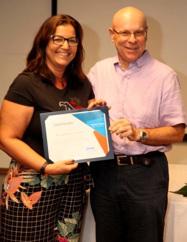 Dr. Cosivi y Ana Cristina