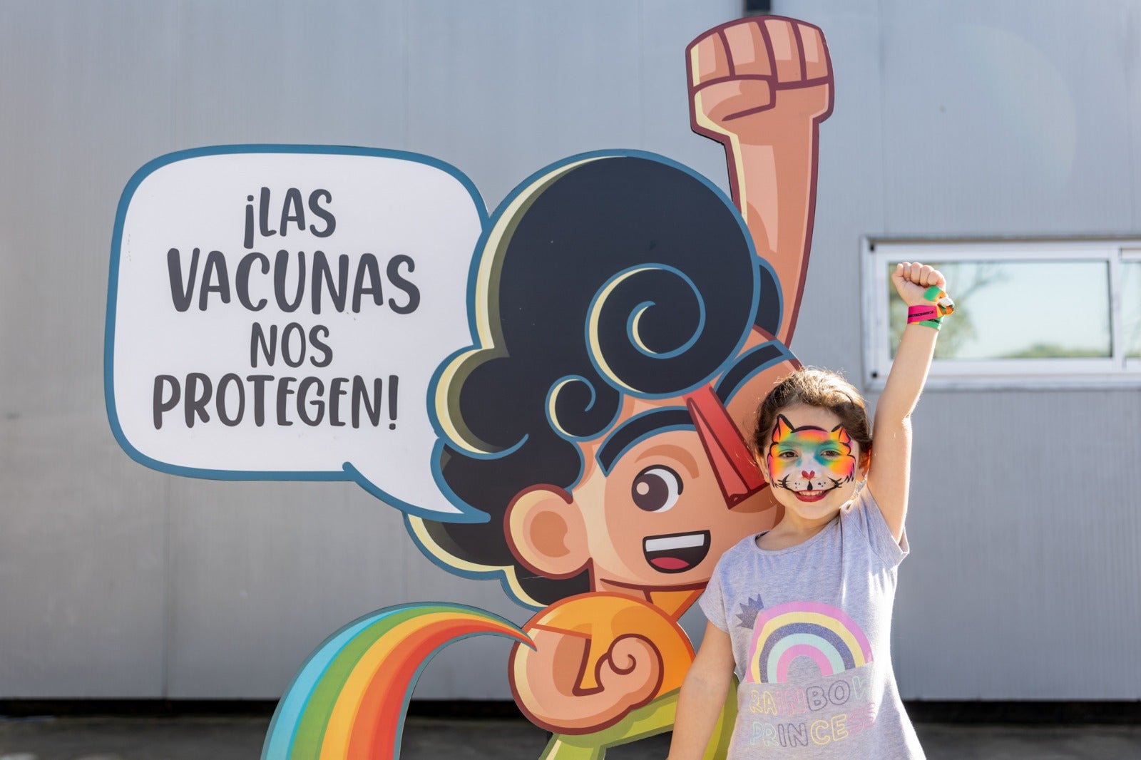 Al ritmo de Muchachos, Argentina tuvo su festival de vacunas, música y color