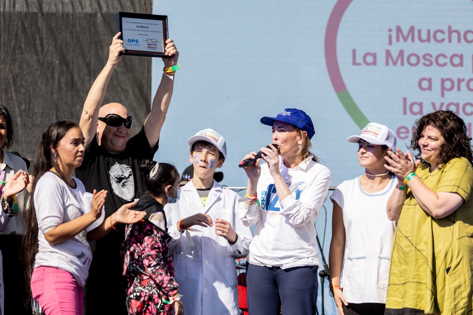 Al ritmo de Muchachos, Argentina tuvo su festival de vacunas, música y color
