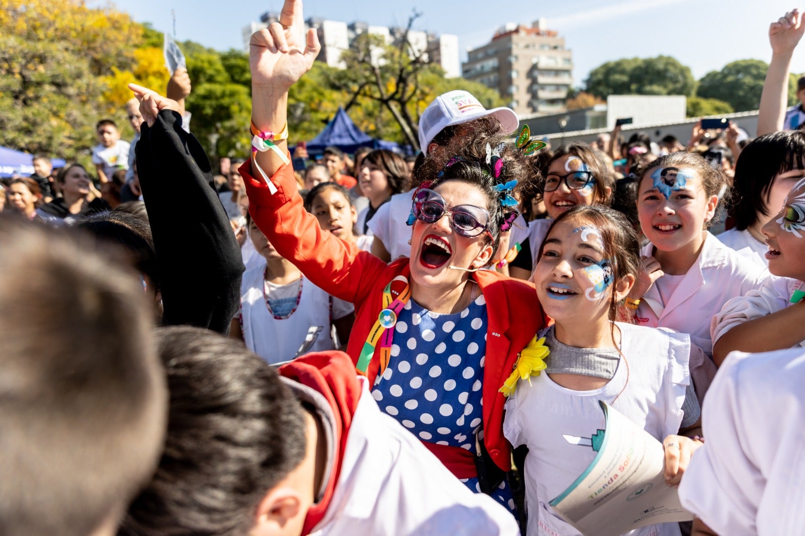 Al ritmo de Muchachos, Argentina tuvo su festival de vacunas, música y color