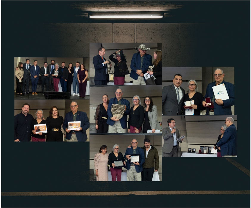 Condecoraciones dadas a la Dra. Monica y Dr. Guillermo por diferentes institucionales