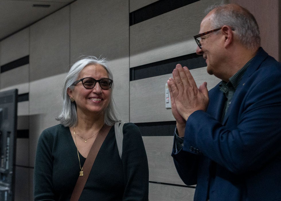 Dra Monica padilla en su homenaje