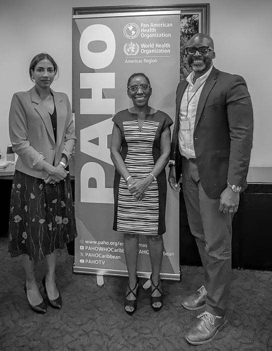 A few members of the PAHO/WHO team