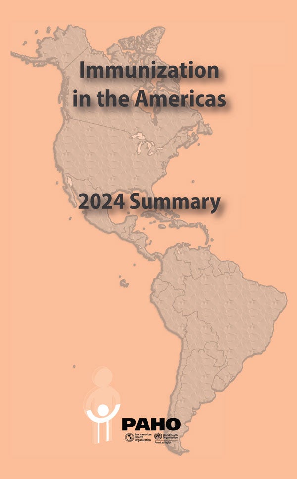 Immunization in the Americas brochure 2024 cover thumbnail