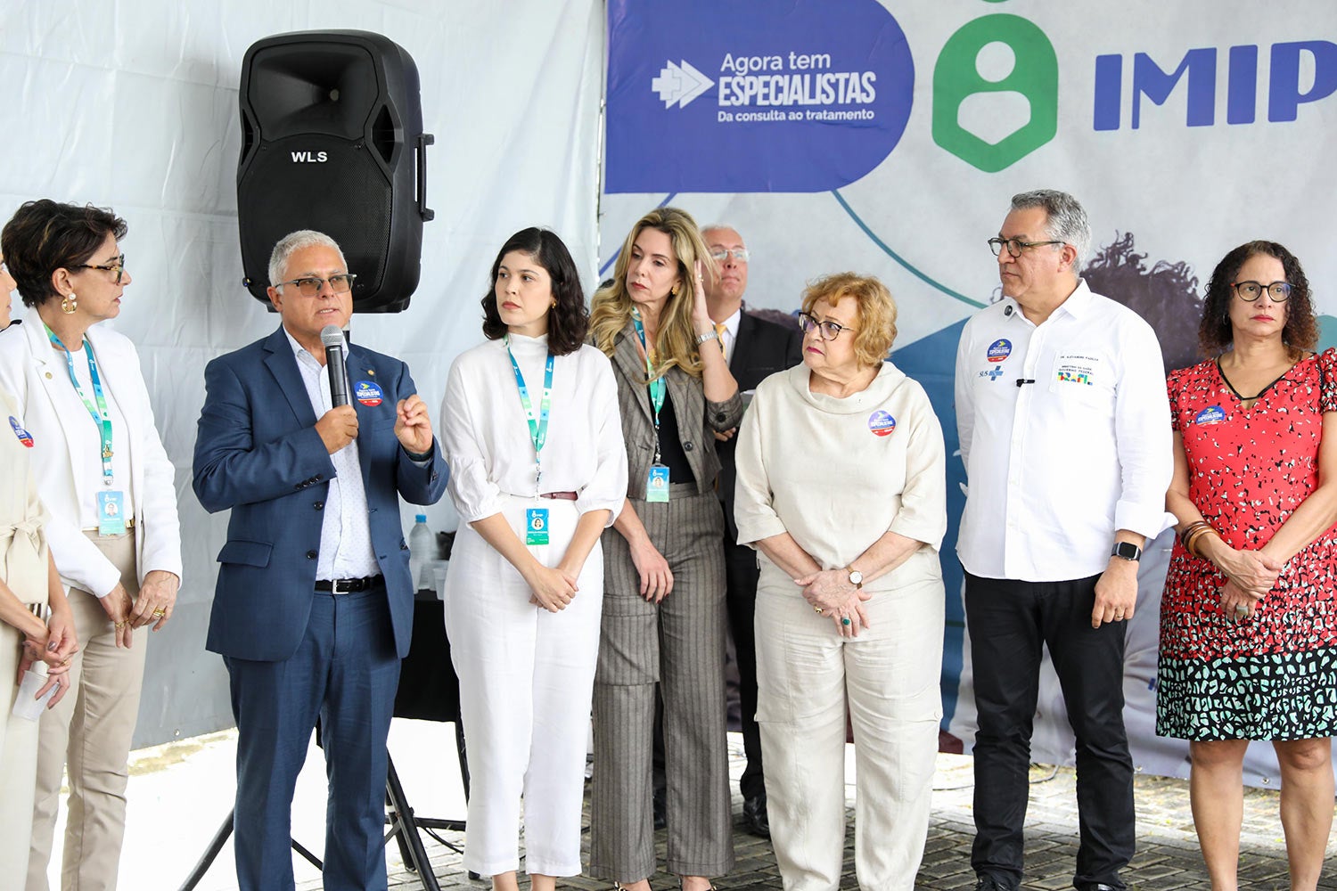 Representante da OPAS no Brasil fala ao público do evento