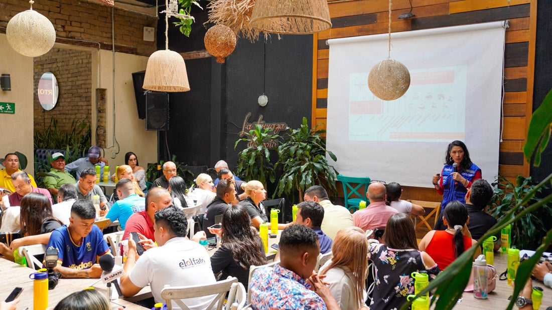 Encuentro con periodistas del Tolima