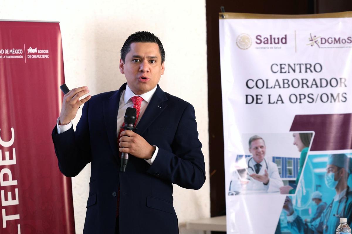 El titular de la DGMoSS, José Enrique Pérez Olguín.