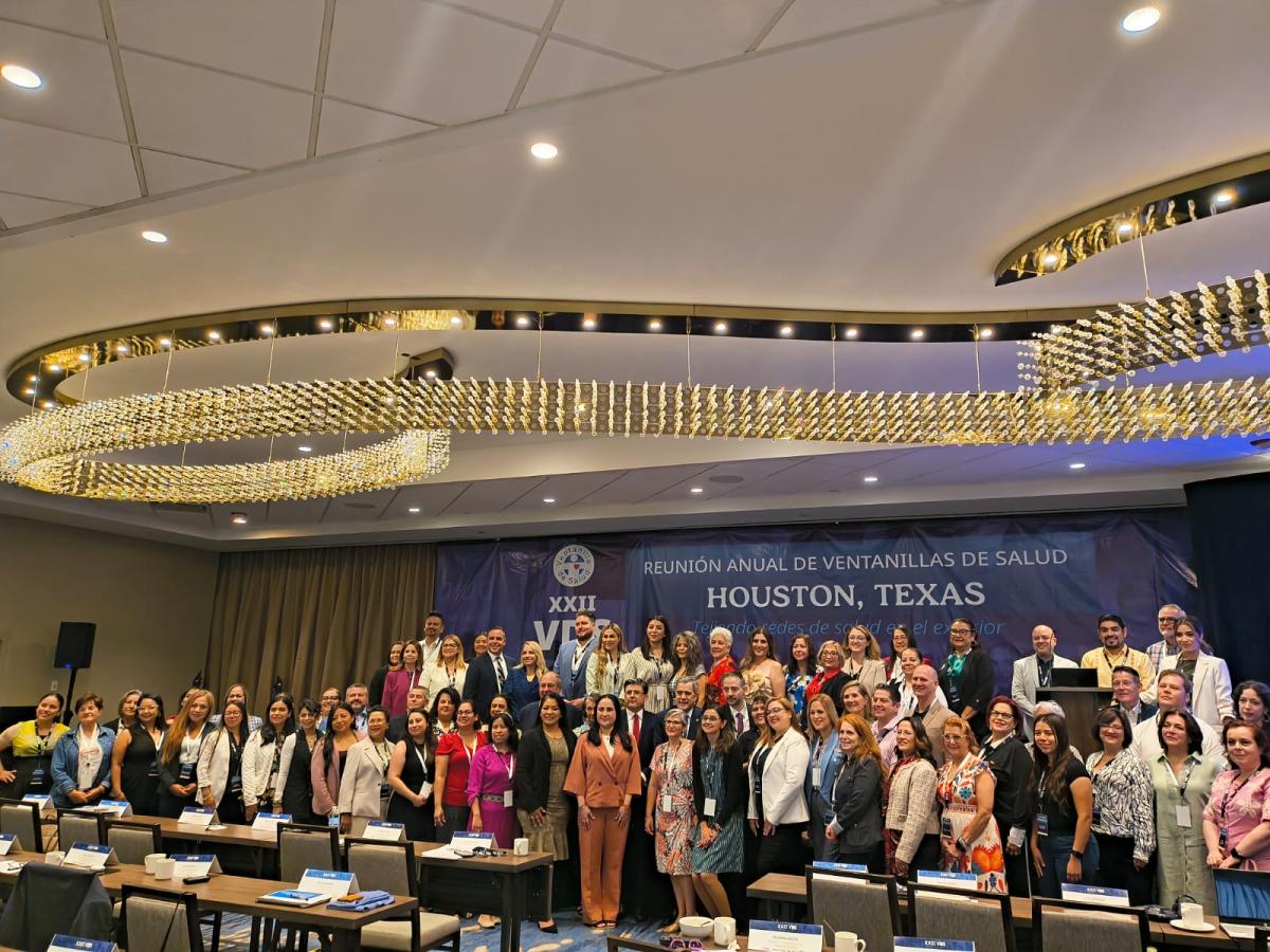 Participantes de la XXII Reunión Anual de Ventanillas de Salud