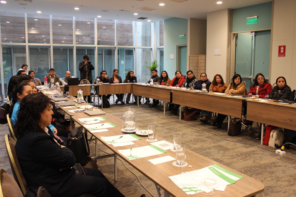 OPS/Carlos Sánchez || Capacitación en la sede del Centro Nacional de Epidemiología, Prevención y Control de Enfermedades (CDC-MINSA), Callao.