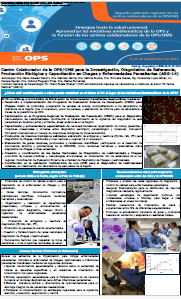 Poster - ARG-14 Research, Referential Diagnosis, Biological Production & Training in Chagas & Parasitic Diseases