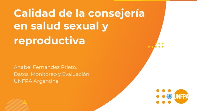 Presentación Anabel Fernandez Prieto (UNFPA)
