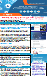 Poster - CHI-26 Capacity Building for Training and Research for the Health of Migrants and Refugee s