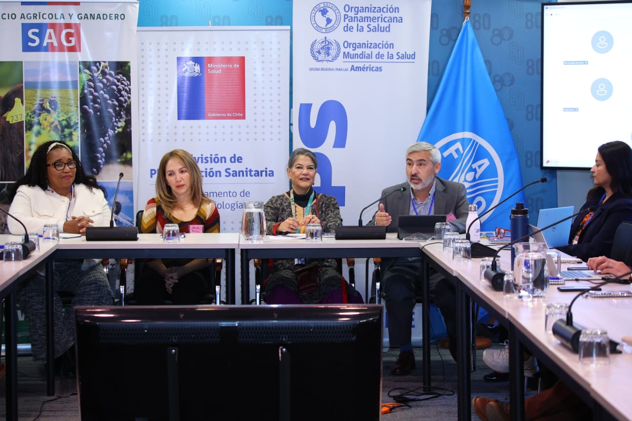 ""autoridades de fao, chile y ops