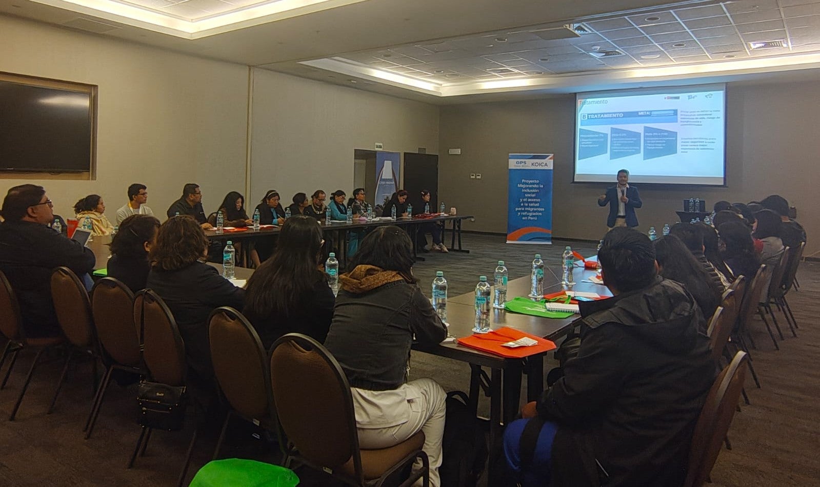 OPS/ Taller de capacitación de los equipos de salud del primer nivel de atención para la mejora de los cuidados de personas con diabetes e hipertensión arterial en el marco del Proyecto Koica.