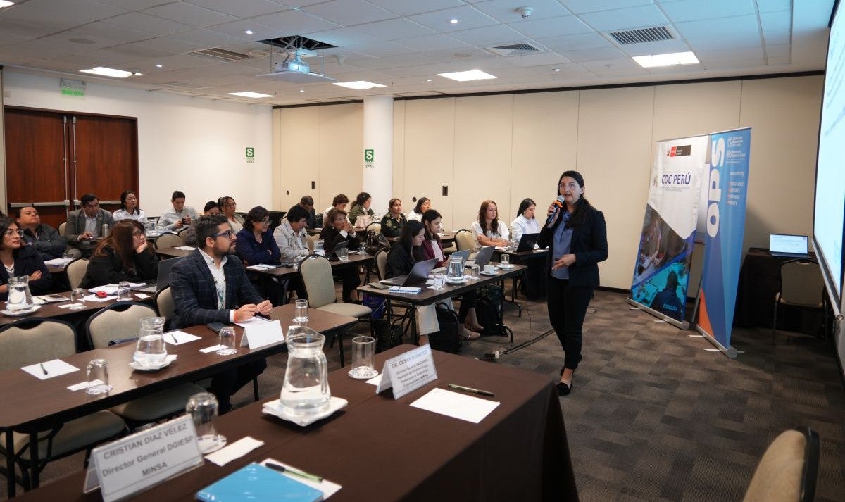 OPS/Luz Rospigliosi || Taller “Marco Integral para un Programa de prevención y control de enfermedades respiratorias con potencial epidémico y pandémico”. 