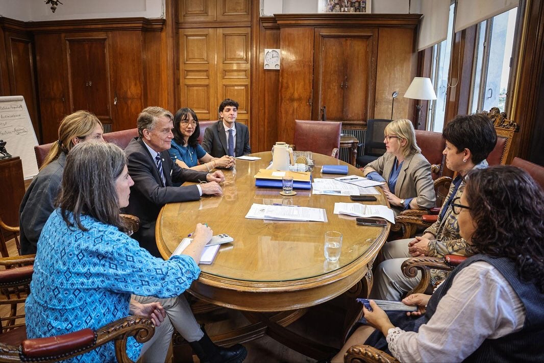 Visita Saunders ONU 2