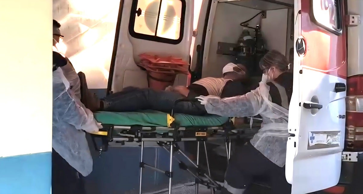 Rivera simulacro ambulancia 