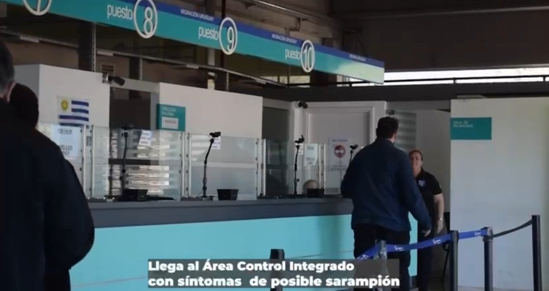 Rivera simulacro migraciones