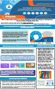 Poster - USA-472 Social Marketing and Social Change to Address Non-Communicable Diseases