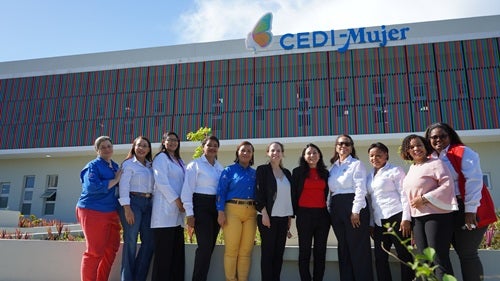 Visita de misión al Hospital Materno Infantil Cedimujer