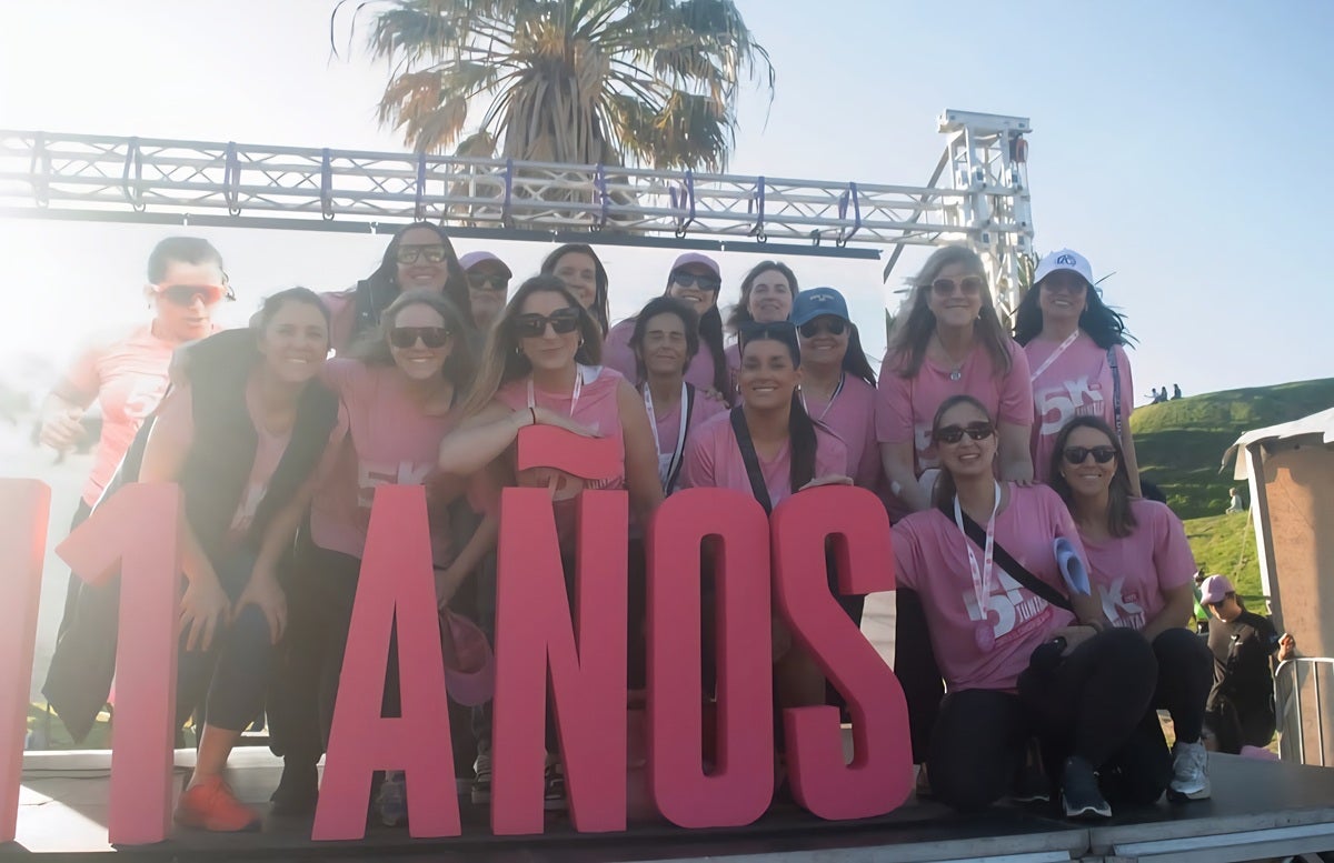 Carrera 5k cancer de mama URY 3