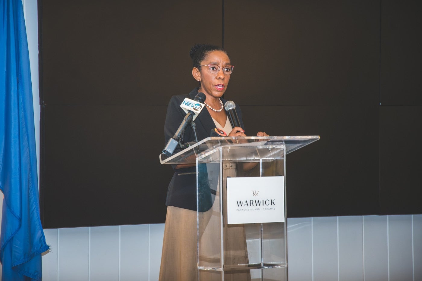 Dr. Eldonna Boisson, PAHO/WHO Representative for The Bahamas & Turks & Caicos Islands, encouraged attendees to support the goals of the CCS.