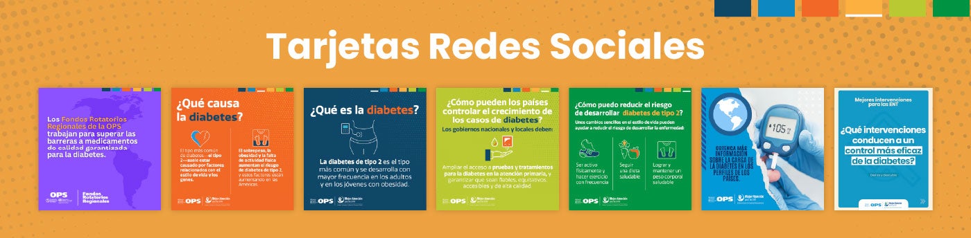 Tarjetas para Redes Sociales de Diabetes