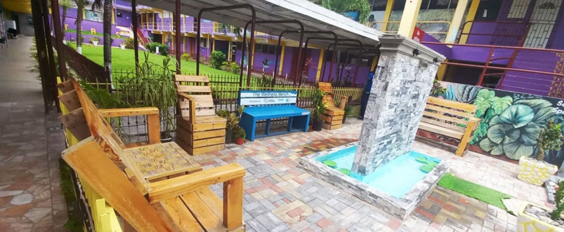 Edith Dalton James High School Wellness Garden