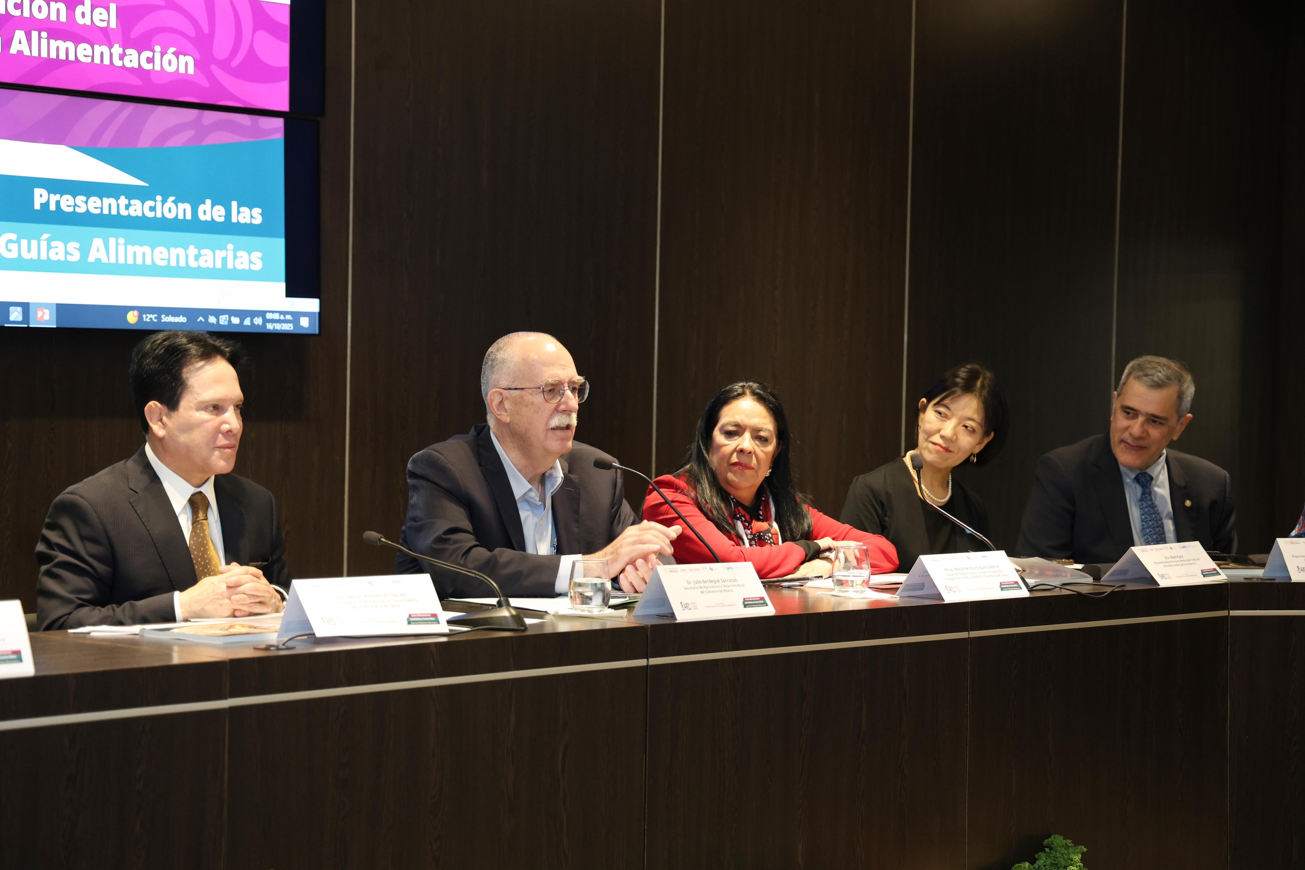 Mensaje del secretario de Agricultura y Desarrollo Rural, Julio Berdegué Sacristán