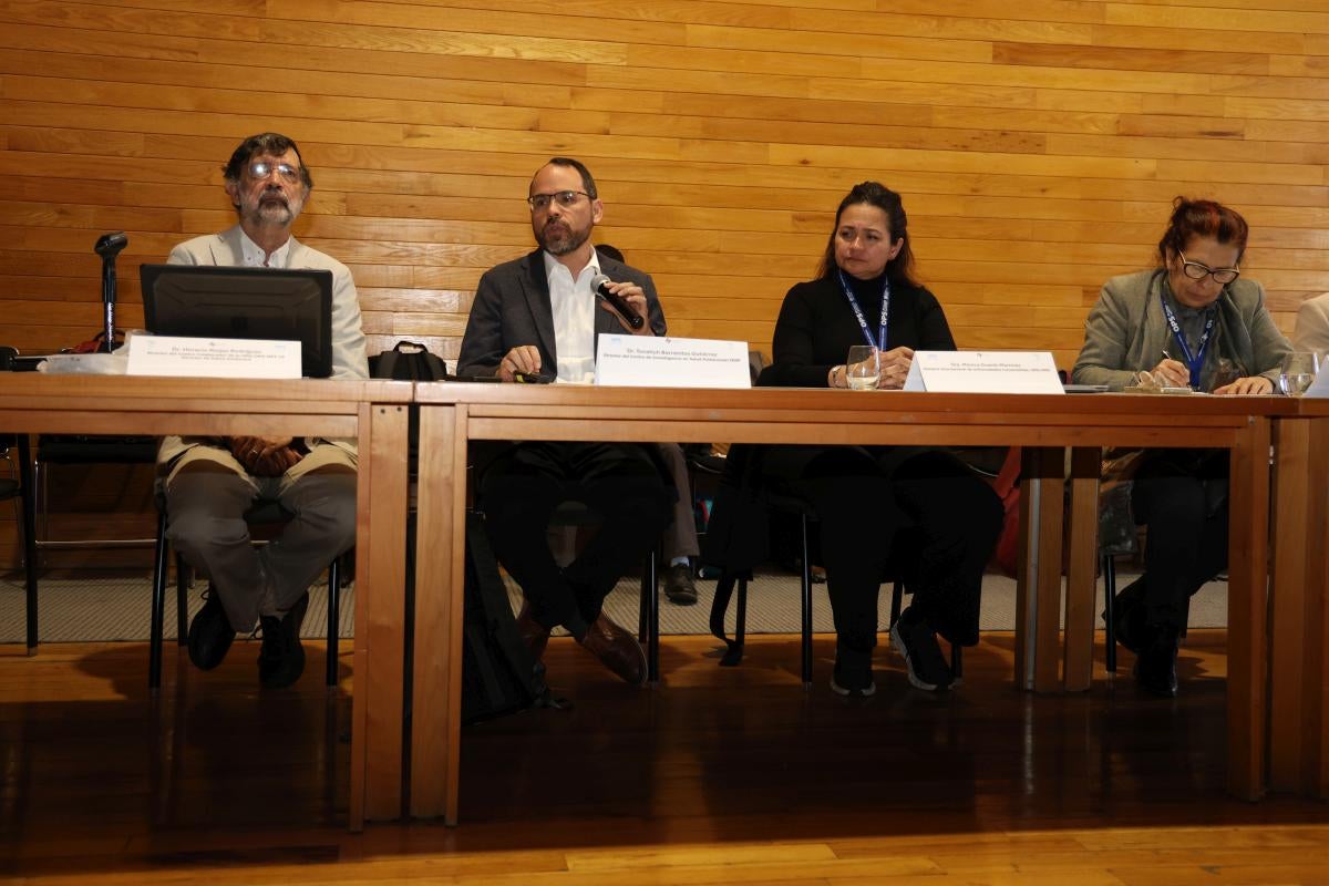 Mensaje del director del Centro de Investigación en Salud Poblacional (CISP) del INSP, Tonatiuh Barrientos Gutiérrez