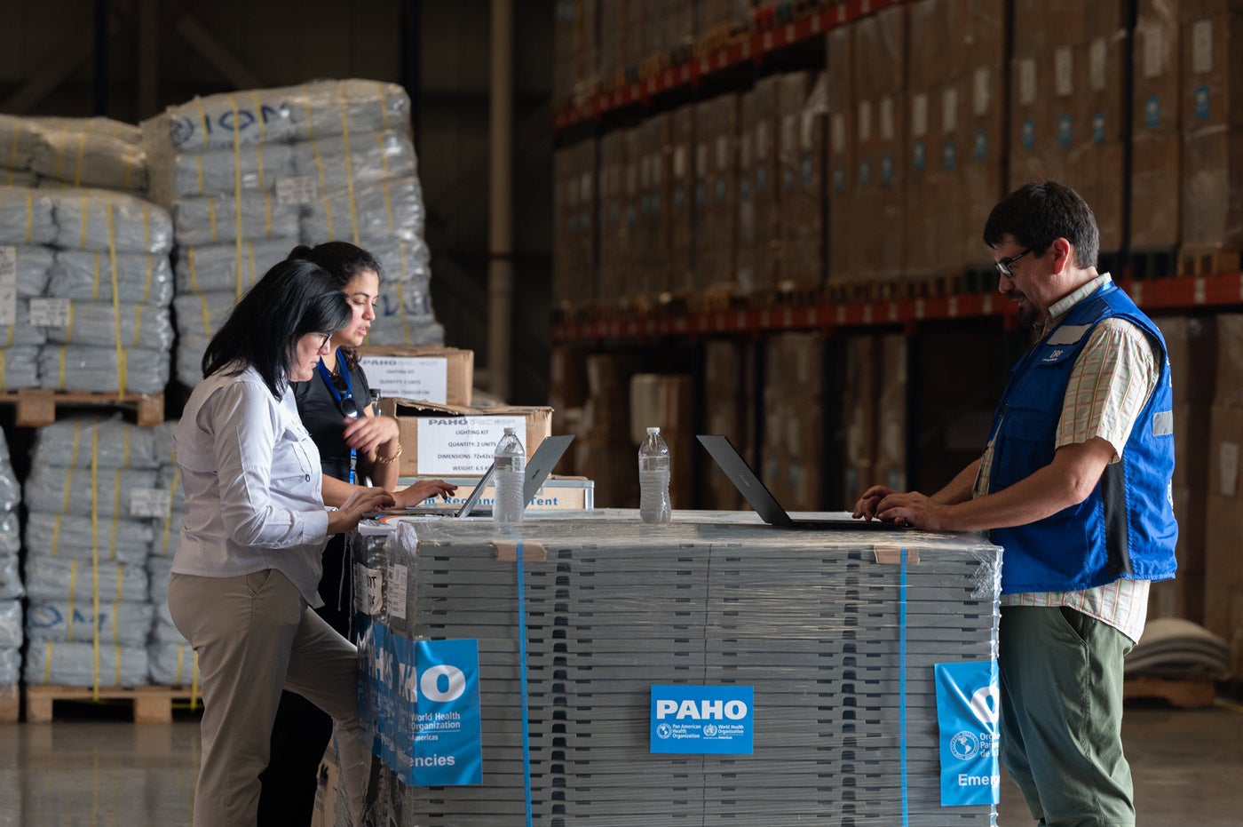 Centro de reserva estratégica de emergencias de la OPS en Panamá