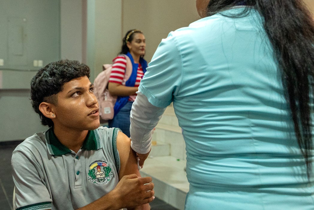 Persona Participante en taller VPH en Vacunacion