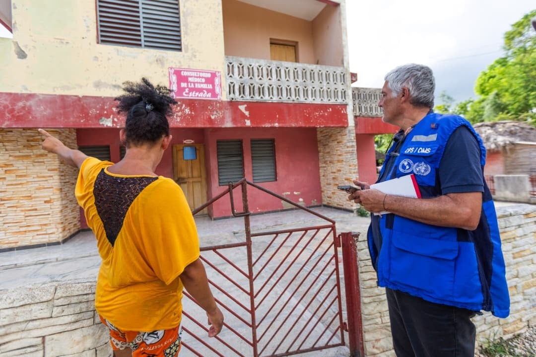 Misión en el terreno para respuesta a emergencia por huracán Melissa