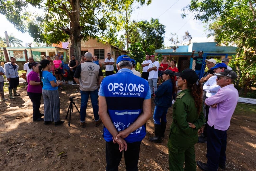 Misión en el terreno para respuesta a emergencia por huracán Melissa