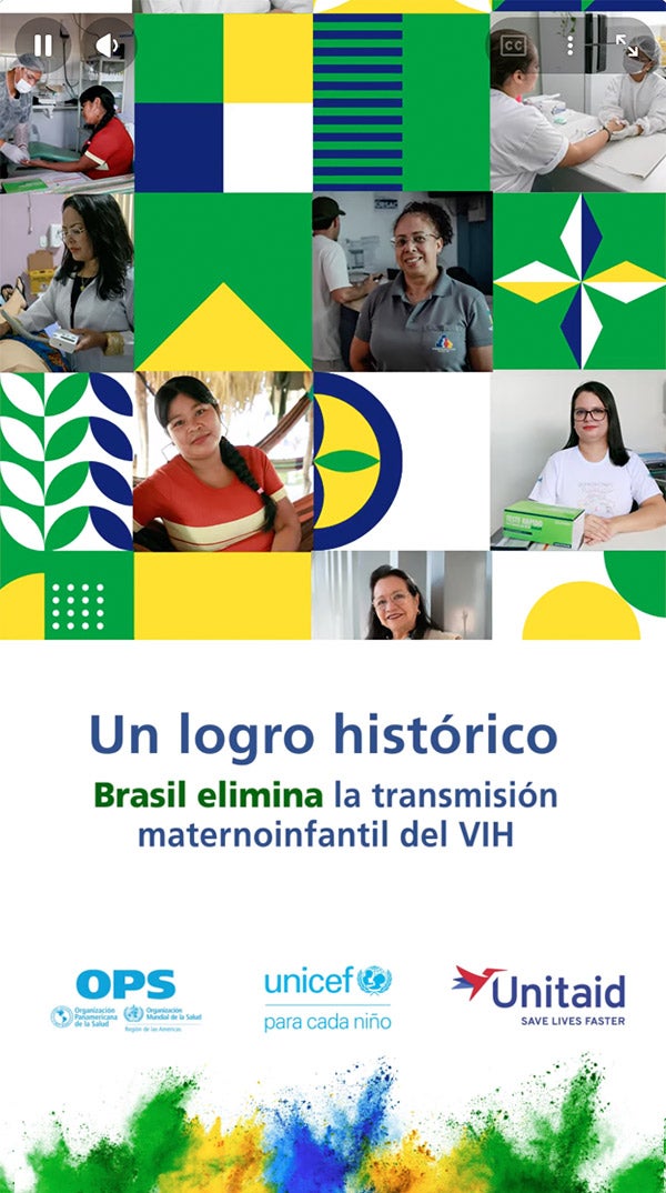 Reel Brasil eliminate vih maternoinfantil