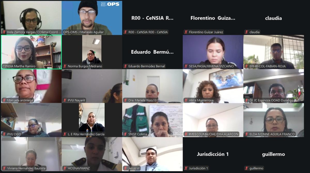 Participantes de la capacitación sobre microplanificación